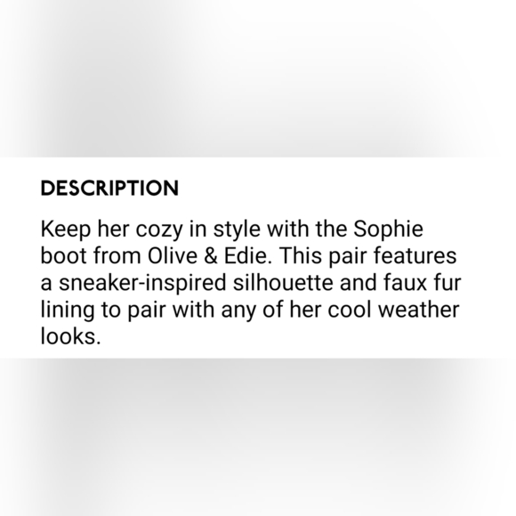 OLIVE & EDIE | Sophie Boot - Toddler Girls, Size 10 - Picture 7 of 14